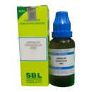 SBL Ammonium Muriaticum 200C homeopathic medicine bottle and packaging on a white background