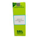 Green box of SBL homeopathic medicine on a white background