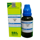 SBL Alumen 200C homeopathic medicine bottle and packaging on a white background