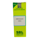 SBL Abrotanum 200C homoeopathic medicine box on a white background