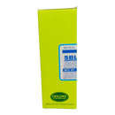 Green box with SBL label on a white background