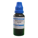 Bottle of Bacopa Monnieri (Brahmi) Mother Tincture on a white background