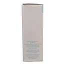 White rectangular box with text on a white background
