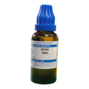 Bottle of Borax 1000C liquid dilution with blue cap on a white background