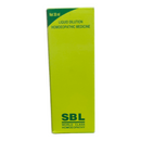 SBL homeopathic medicine box on a white background