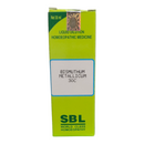 SBL Bismuthum Metallicum 30c homeopathic medicine box on a white background