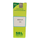 SBL Bromium 30C homeopathic medicine box on a white background