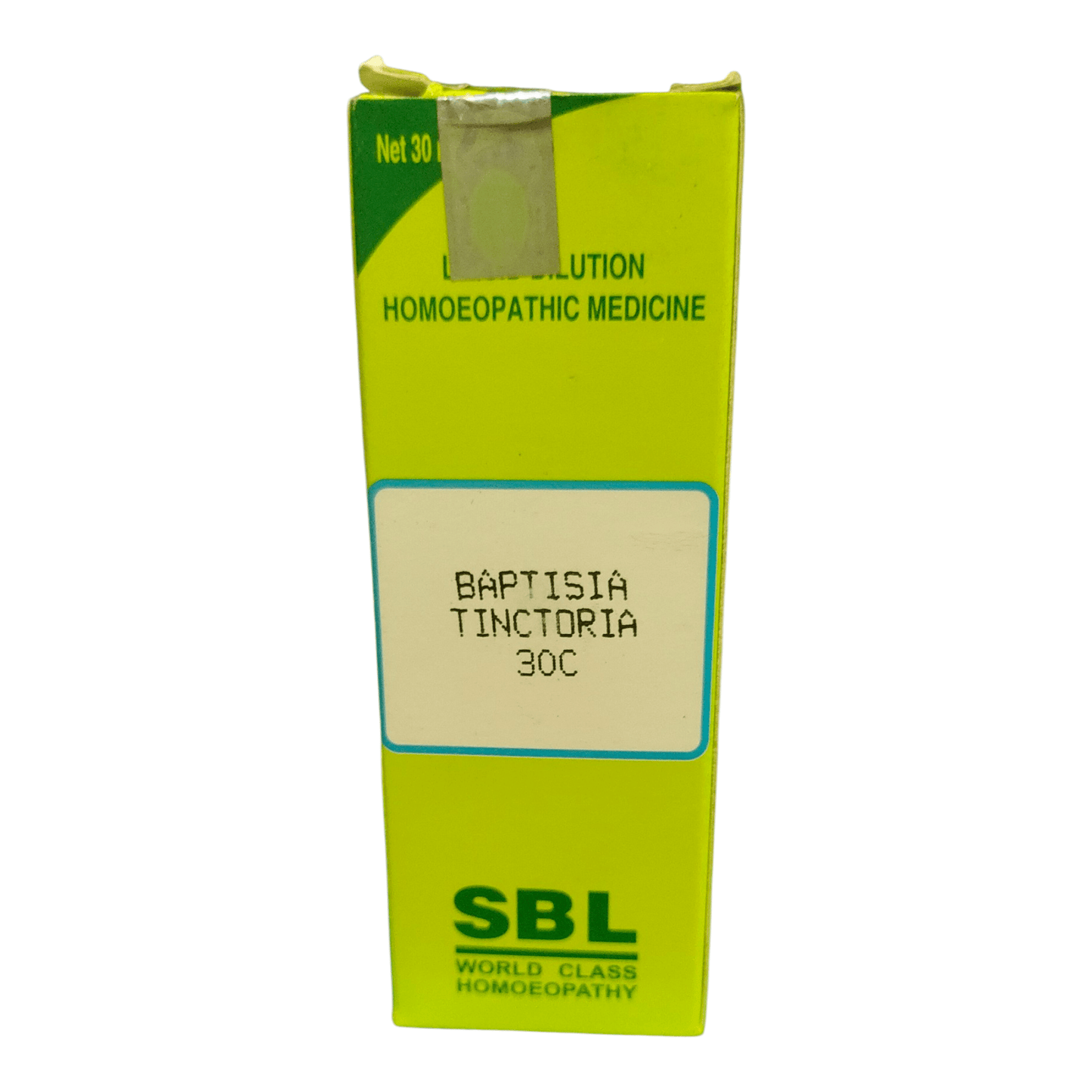 SBL BAPTISIA TINCTORIA 30C HOMEOPATHIC MEDICINE 30ML - Liquid - Bhanu Pratap