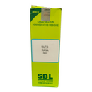 SBL homeopathic medicine box with green and white design on a white background