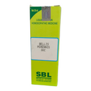SBL homeopathic medicine box with green and white design on a white background