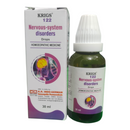 Krigs 122 Nervous-system disorders drops packaging and bottle on a white background