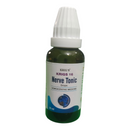 Bottle of Krig's Nerve Tonic Drops on a white background