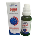 Krigs 77 Joint Drops packaging and bottle on a white background