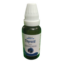 Bottle of Krig's Thyroid Drops on a white background