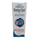 Box of Krig's 88 Ovarian Cyst Drops on a white background