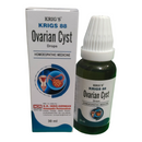 Krig's 88 Ovarian Cyst Drops packaging and bottle on a white background