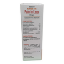 Box of Krig's 75 Pain in Legs Drops on a white background