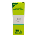 SBL Bellis Perennis 200C homoeopathic medicine box on a white background