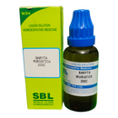 SBL Baryta Muriatica 200C homeopathic medicine bottle and packaging on a white background