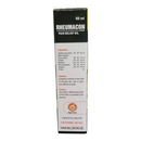 Box of Rheumacon Pain Relief Oil with black and white design