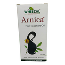 Wheezal Arnica Hair Treatment Oil packaging on a white background