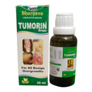 Bhargava Tumorin Drops packaging and bottle on a white background