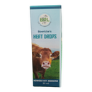 Box of Boericke's Heat Drops with a cow on a white background