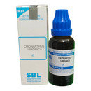 SBL Chionanthus Virginica homeopathic medicine bottle and packaging on a white background