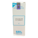 SBL Colchicum Autumale homeopathic medicine box on a white background