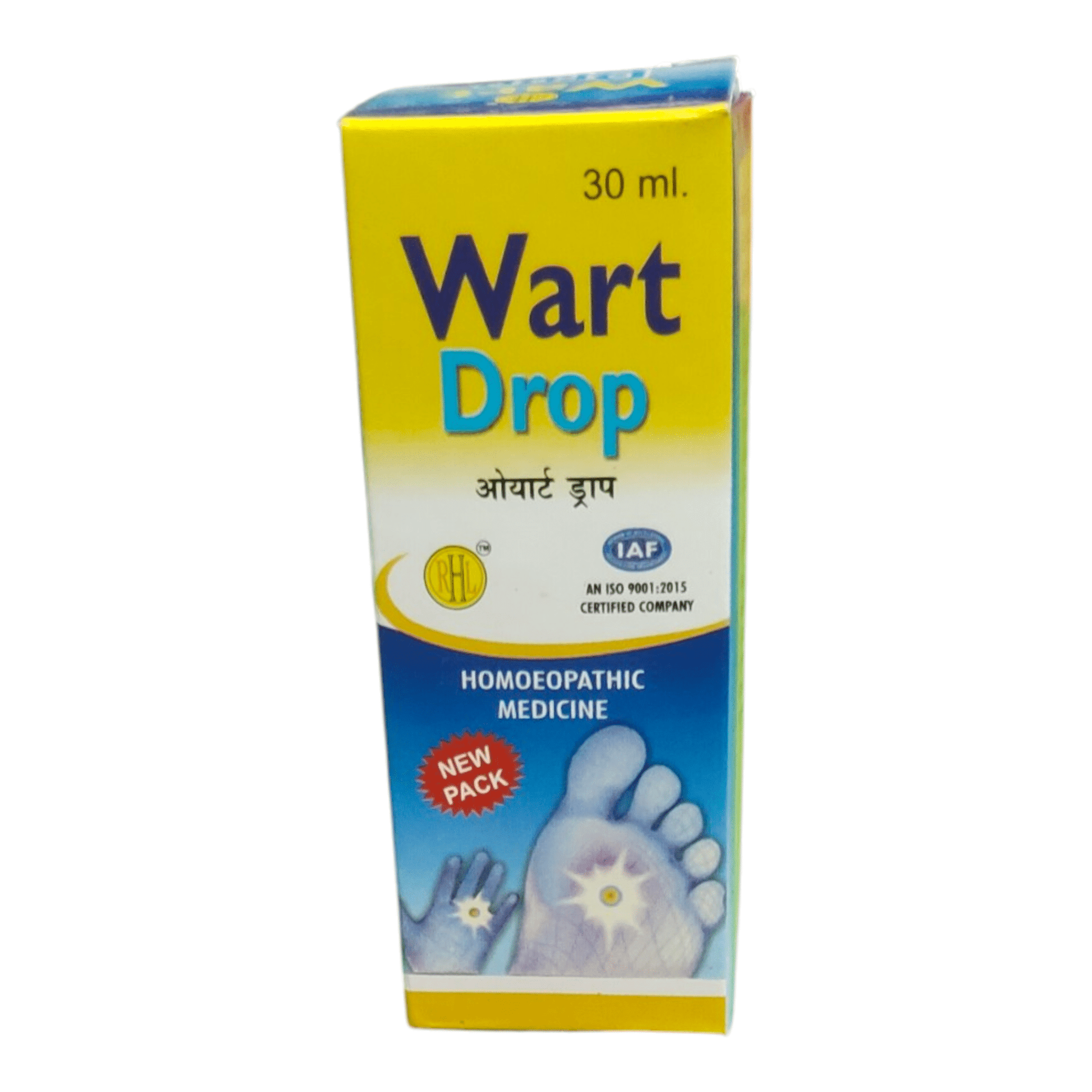 RHL WART DROP HOMEOPATHIC MEDICINE 30ML - Liquid - Bhanu Pratap