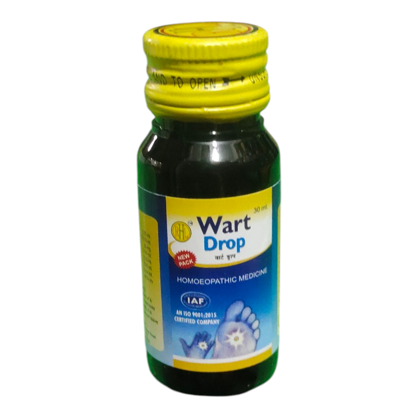 RHL WART DROP HOMEOPATHIC MEDICINE 30ML - Liquid - Bhanu Pratap