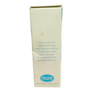 Beige box with text and a blue logo on a white background