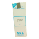 SBL Swertia Chirata homeopathic medicine box on a white background