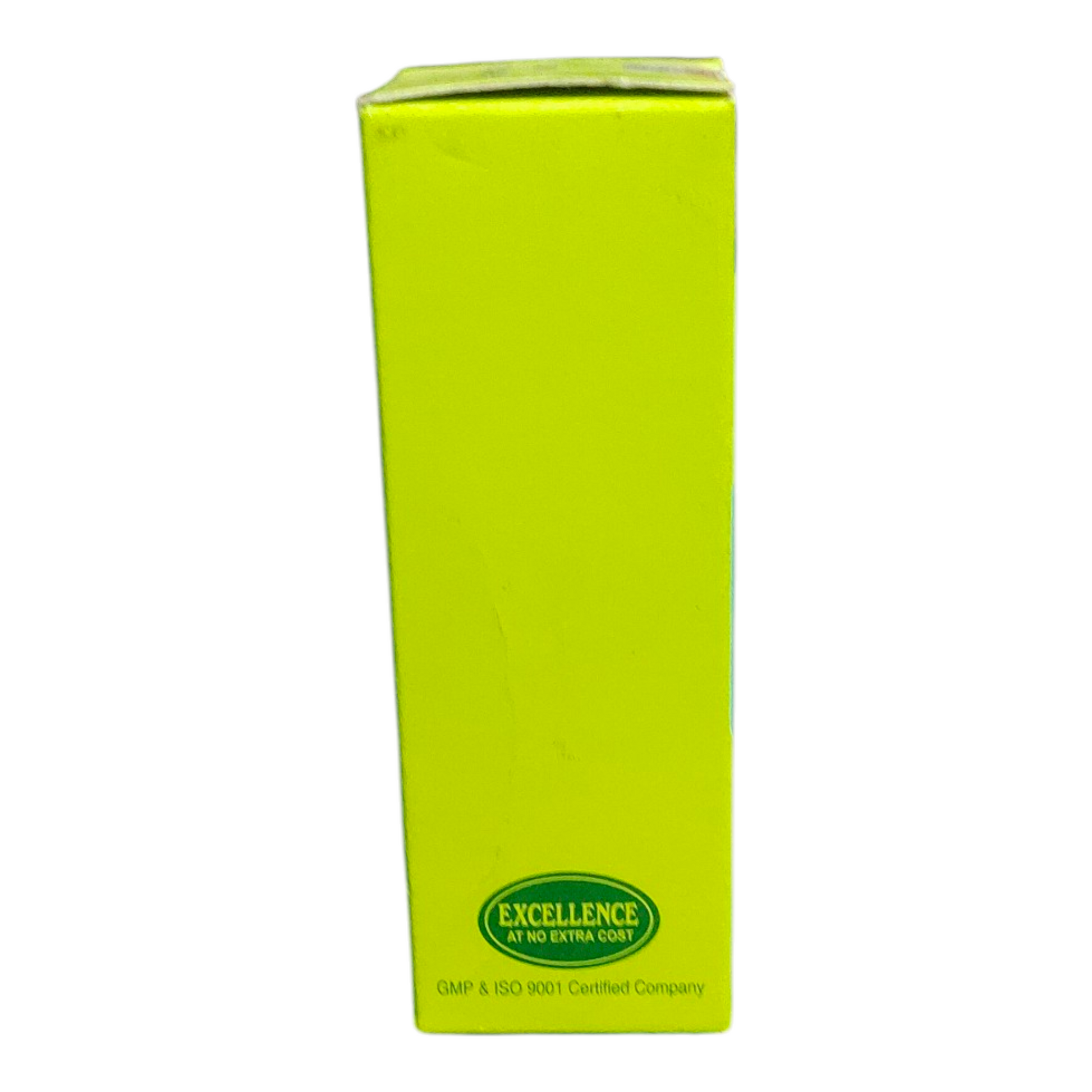 Yellow box with 'Excellence' branding on a white background