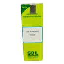 SBL Colocynthis 1000C homeopathic medicine box on a white background