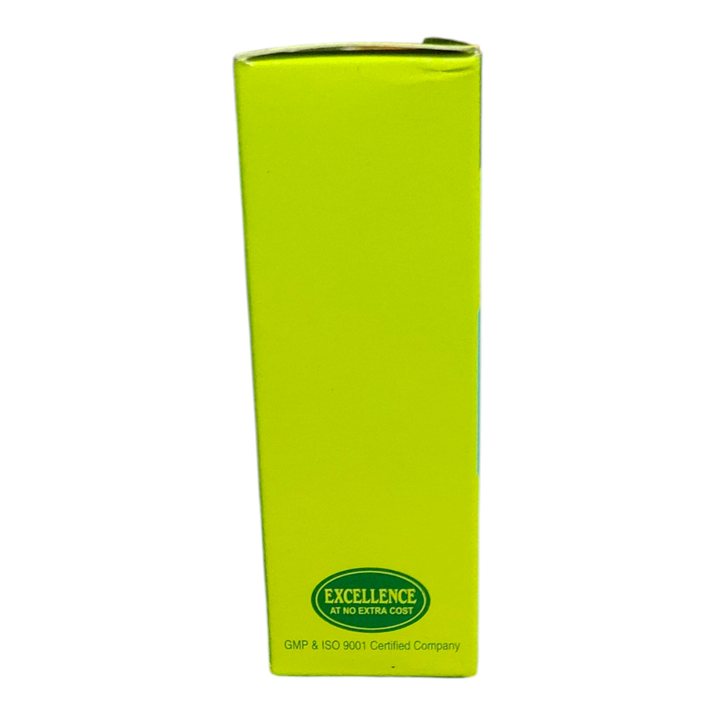 Yellow box with 'Excellence' branding on a white background