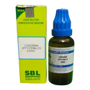 SBL Cinchona officinalis 1000C homeopathic medicine bottle and packaging on a white background