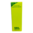 SBL homoeopathic medicine box on a white background