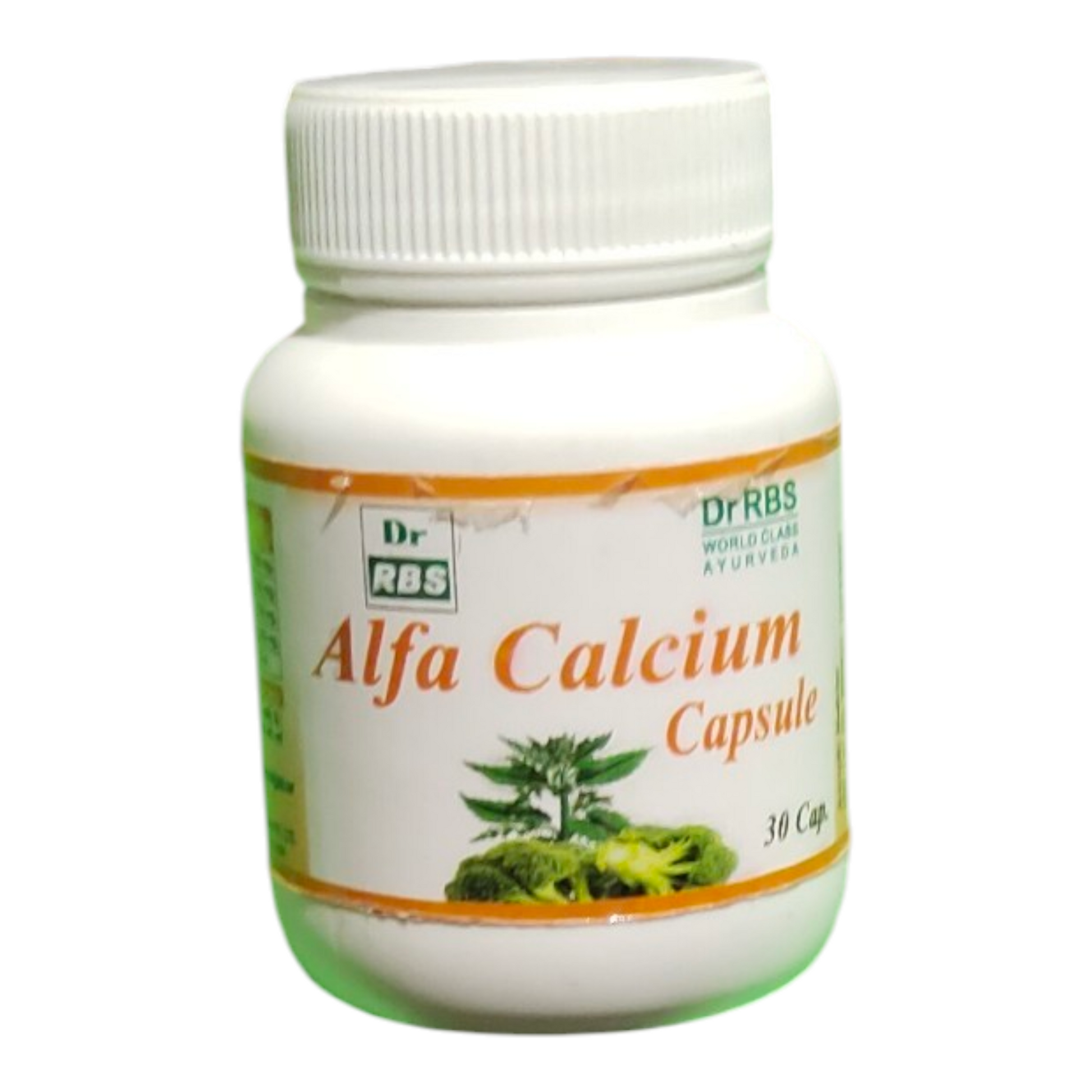 "Dr RBS Alfa Calcium Capsules 30 – Calcium supplement for strong bones, teeth, and joint health support"