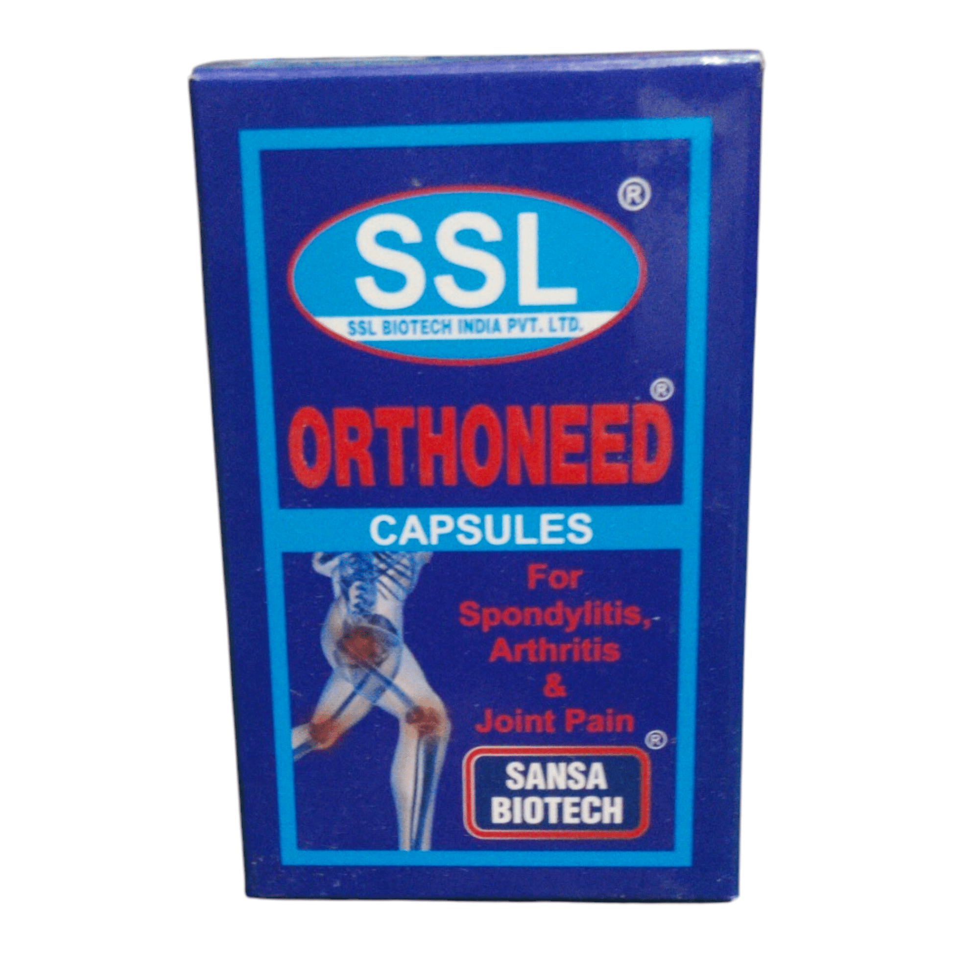 SSL ORTHONEED CAPSULES HOMEOPATHIC MEDICINE ( BUY 1 GET 1 FREE ) - CAPSULES - Bhanu Pratap