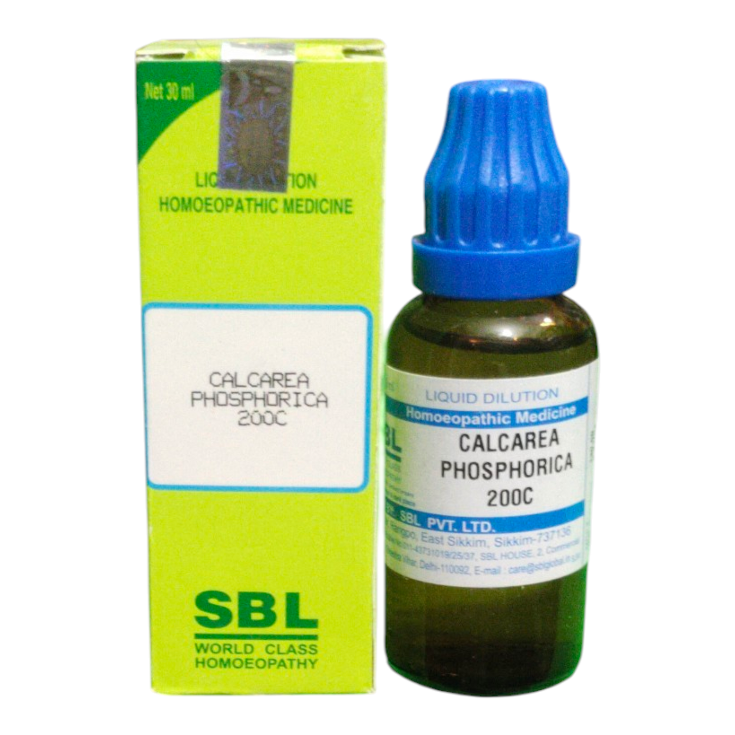 SBL CALCAREA PHOSPHORICA 200C HOMEOPATHIC MEDICINE 30ML - Liquid - Bhanu Pratap