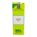 "SBL Cocculus Indicus 200C 30ml – Homeopathic medicine for motion sickness, vertigo, nausea, and nervous weakness"