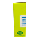 Yellow box with SBI label on a white background