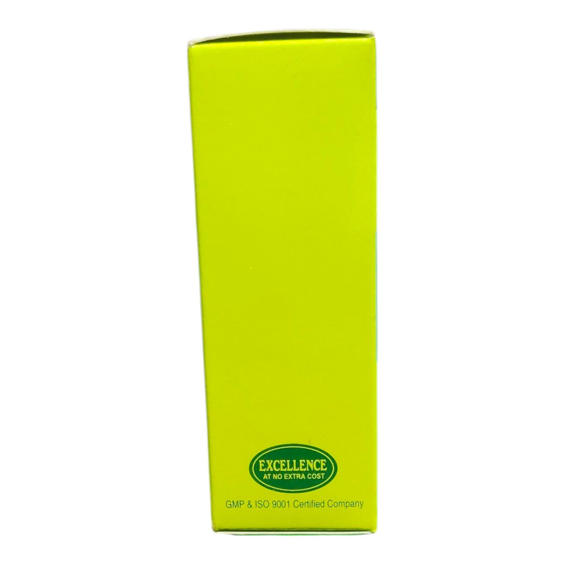 Yellow box with 'Excellence' branding on a white background