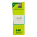 SBL Cyclamen Europaeum 30C homeopathic medicine bottle on a white background