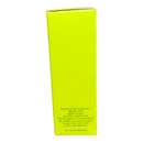 Neon green box with text on a white background