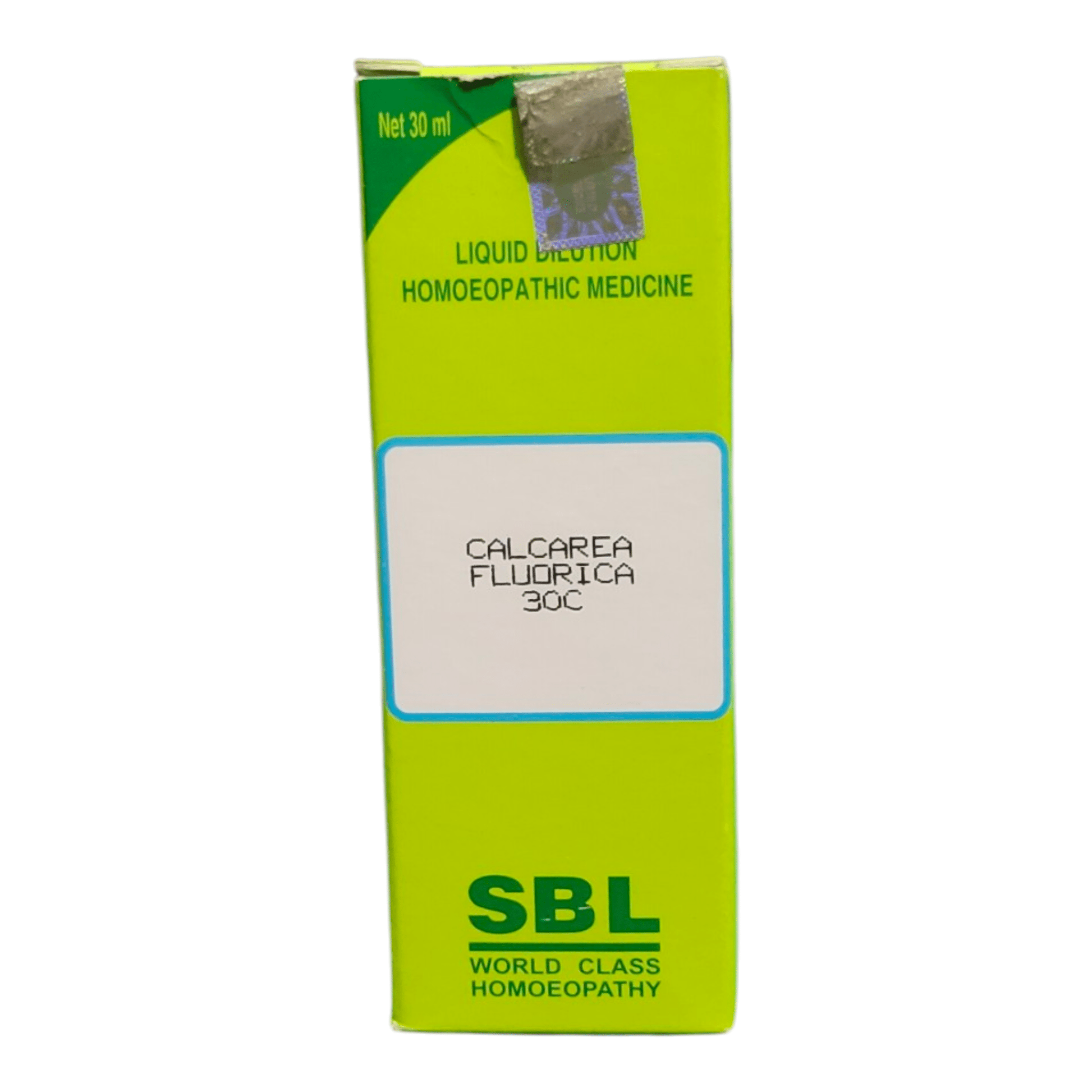 SBL CALCAREA FLUORICA 30C HOMEOPATHIC MEDICINE 30ML - Liquid - Bhanu Pratap