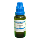 Bottle of Calcarea Fluorica 30C on a white background