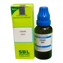 SBL homeopathic medicine bottle and packaging on a white background