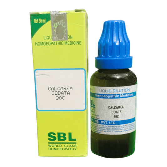 SBL CALCAREA IODATA 30C HOMEOPATHIC MEDICINE 30ML - Liquid - Bhanu Pratap
